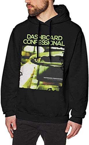 CINDYO Dashboard Confessional The Swiss Army Romance Mens Hoodies Hooded Sweatshirt Black