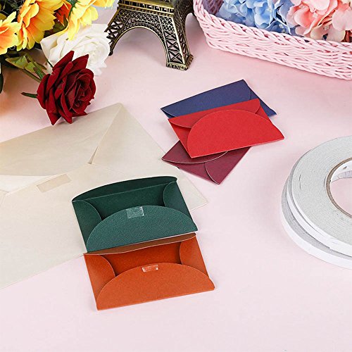 Cinta de Doble Cara de 236 Yardas Cinta Adhesiva de 6 Rollos de Alta Resistencia Cintas de Doble Cara Para Scrapbooking Fabricación de Tarjetas Envoltura de Regalos Manualidades