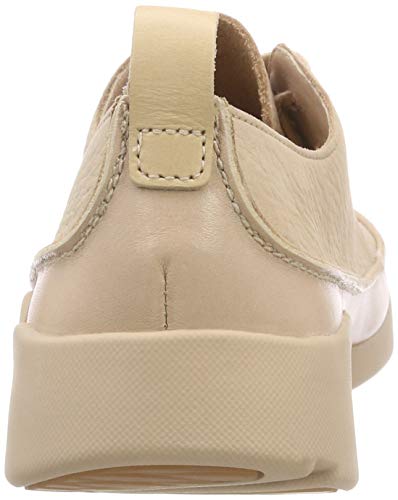 Clarks Tri Clara, Zapatos de Cordones Derby para Mujer, Rosa (Blush-), 43 EU