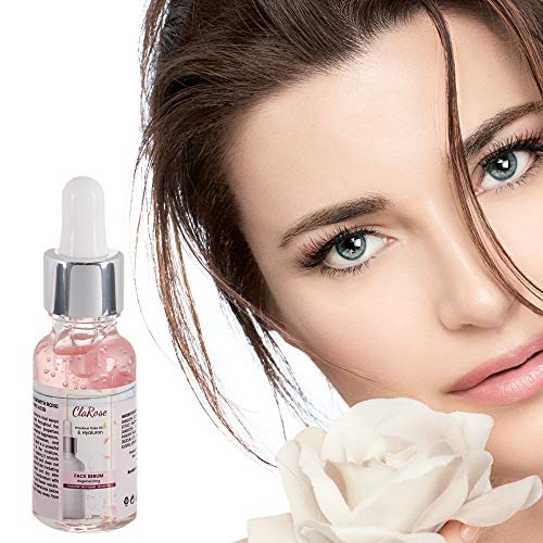 ClaRose Hyaluronic acid Anti-ageing Face Serum with 100% Natural Rose oil; 20ml