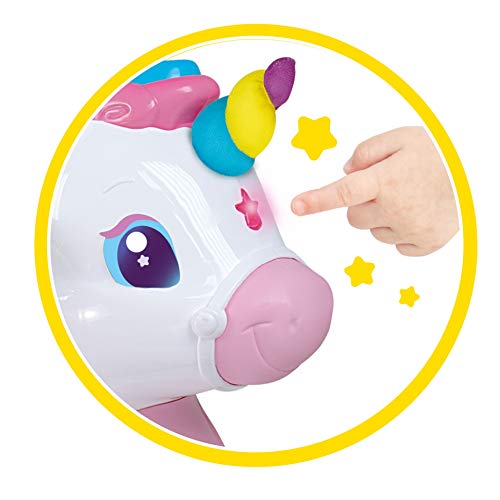 Clementoni-El Unicornio Balancín, Multicolor (617647)