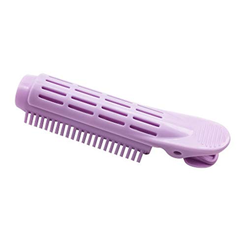 Clip para raíz de cabello voluminizador, clip de cabello con volumen de raíz, rizador de cabello natural rizado, accesorios para el pelo (4 unidades, morado)