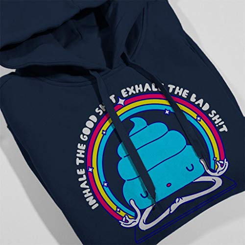 Cloud City 7 Namashite Yoga Poop Kid's Hooded Sweatshirt