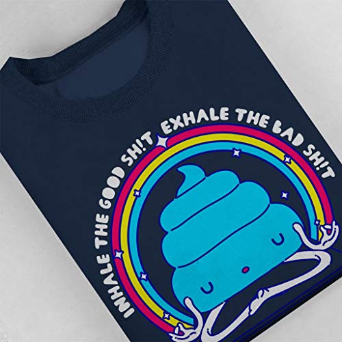 Cloud City 7 Namashite Yoga Poop Kid's Sweatshirt