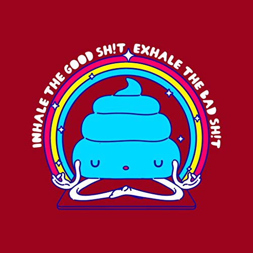 Cloud City 7 Namashite Yoga Poop Women's Sweatshirt