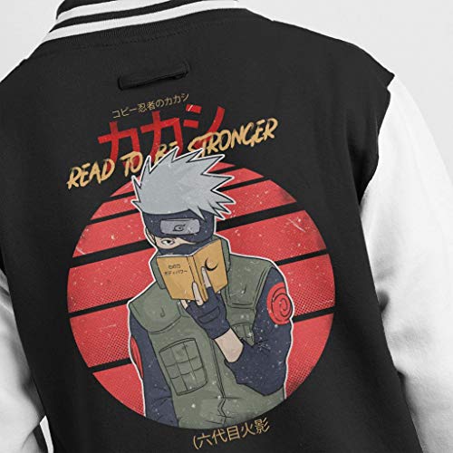 Cloud City 7 Read To Be Stronger Kakashi Hatake Naruto Kid's Varsity Jacket