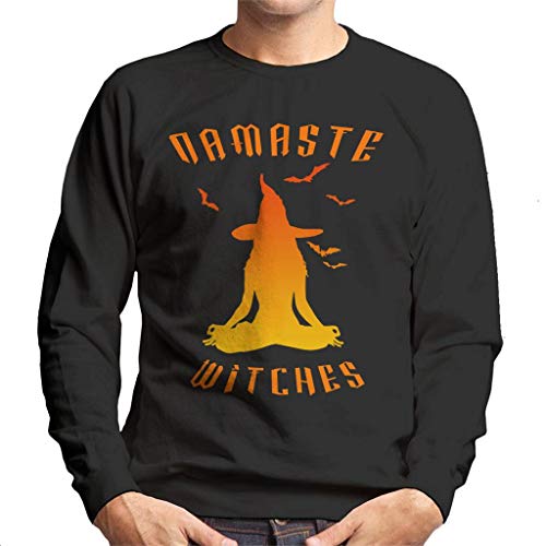 Cloud City 7 Yoga Namaste Witches Men's Sweatshirt