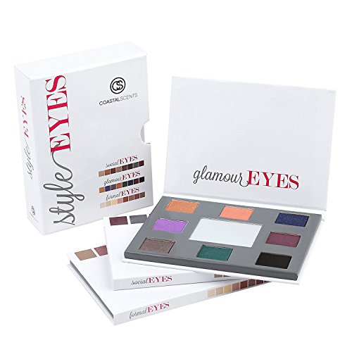 Coastal Scents StyleEYES Set, 24 Eye Shadow Makeup Collection, 13 Ounce
