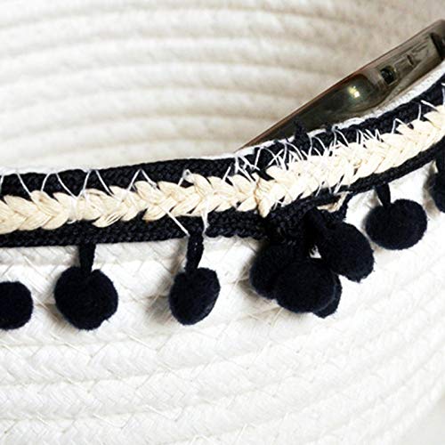 Cobeky - Cesta de almacenamiento de cuerda de algodón redonda para ropa sucia, cesta de cosméticos, juguetes para niños, organizador de escritorio, cesta de accesorios para el hogar (rosa)