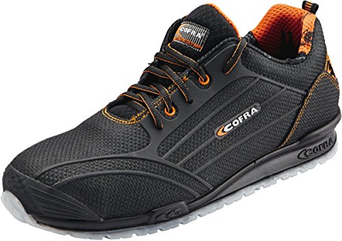 Cofra S3 SRC, Zapatos de Seguridad Unisex Adulto, Negro (Cregan Negro), 45 EU