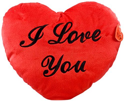 Cojín peluche corazón I love you 35cm