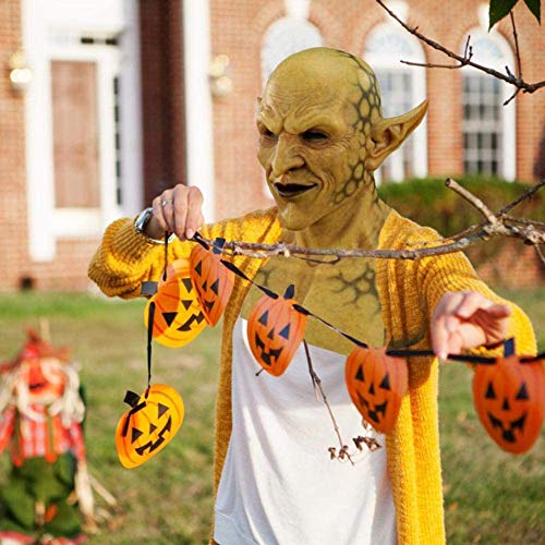 Coku Máscara de Halloween, Diablillos de látex variada, temible headgear para fiesta de adultos disfraces de Halloween Cosplay