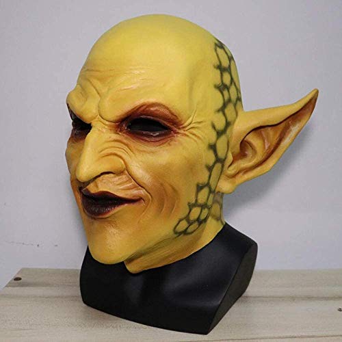 Coku Máscara de Halloween, Diablillos de látex variada, temible headgear para fiesta de adultos disfraces de Halloween Cosplay
