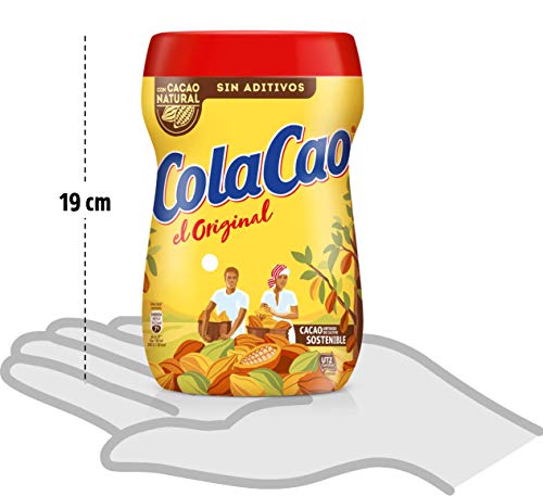 Cola Cao Original: con Cacao Natural y sin Aditivos - 760g