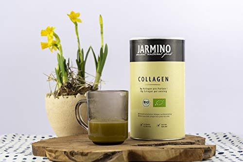 Colágeno Orgánico en Polvo | Colágeno y Proteína del Ganado | Alternativa Orgánica a los Péptidos Hidrolizados de Colágeno | Sin Aditivos | Caldo de Hueso Real | 300g