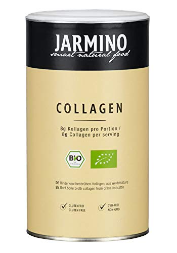 Colágeno Orgánico en Polvo | Colágeno y Proteína del Ganado | Alternativa Orgánica a los Péptidos Hidrolizados de Colágeno | Sin Aditivos | Caldo de Hueso Real | 300g