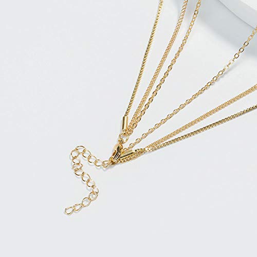 Collar de múltiples Capas para Mujer, Cuello de Tarjeta con Colgante de Perlas de Agua Dulce Naturales, Joyas con Colgante de Moneda Retro