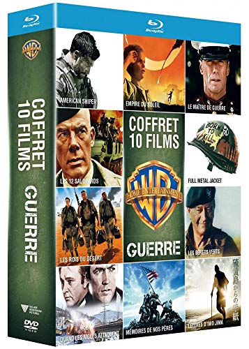 Collection de 10 films de guerre Warner [Italia] [Blu-ray]