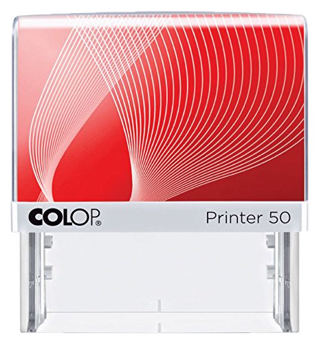 COLOP Printer 50 - Sello automático con texto "Top Secret", tinta roja
