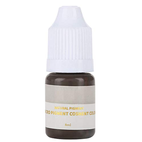 Color del Tatuaje - Delaman Microblading Pigment Ink, Maquillaje Semi-permanente Eyebrow Lips Eye Line (Color : Brown)