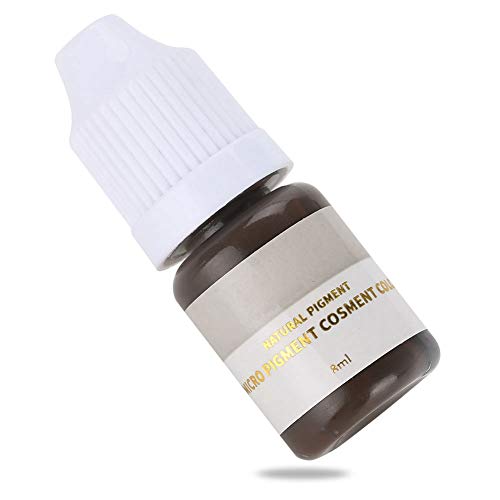 Color del Tatuaje - Delaman Microblading Pigment Ink, Maquillaje Semi-permanente Eyebrow Lips Eye Line (Color : Brown)
