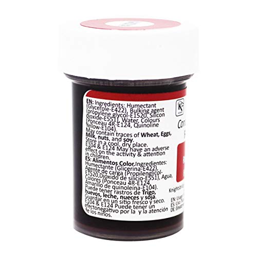 Colorante Alimenticio PME Rojo de Baya 25 g