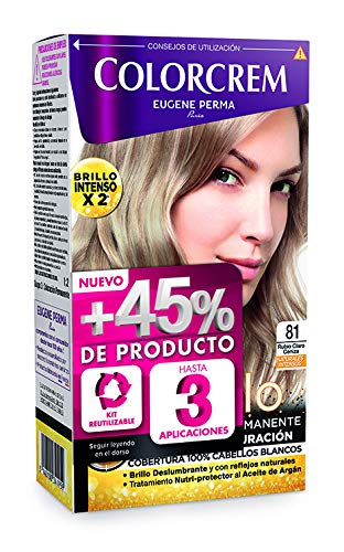 Colorcrem Color & Brillo Colorcrem +45 81 Rubio Claro Ceniza 229 g