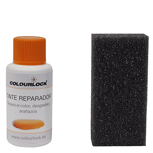 COLOURLOCK Tinte reparador Cuero/Piel F046 (Gris Antracita ESTÁNDAR), 30 ml restaura el Color del Cuero en Coches, sofás, Ropa, Bolsos