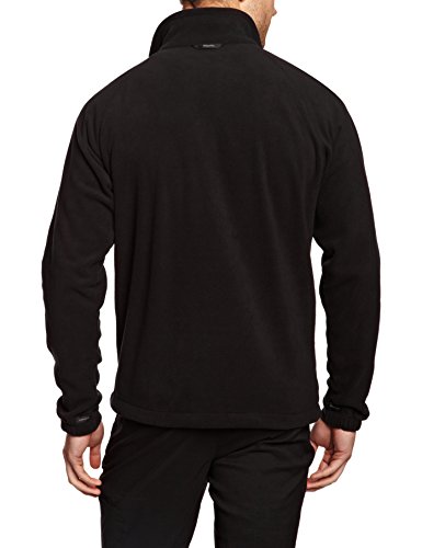 Columbia Fast Trek II Forro Polar con Cremallera, Hombre, Negro (Black), XL