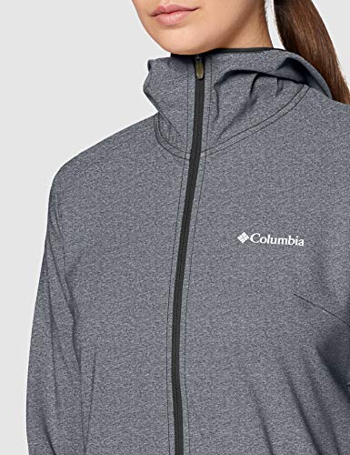 Columbia Heather Canyon, Chaqueta Softshell, Mujer, Negro (Black), XS