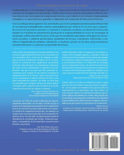 COMPRENSIÓN LECTORA: Estrategias que desarrollan lectores autorregulados