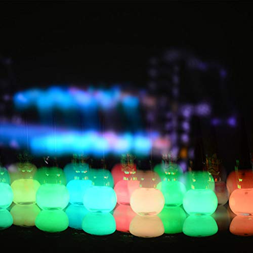 Comtervi - Esmalte de uñas fluorescente mate Jelly brillante, 14 ml