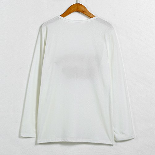 Conjunto de Pijamas Familiares de Navidad - Ropa Familiar a Juego para la Familia Padre Madre Niño Bebe Monos Blusa Manga Larga Impresión de Letras+ Pantalones Gusspower