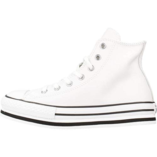 Converse Chuck Taylor All Star Move, Zapatillas para Niños, Bianco, 37.5 EU