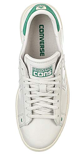 Converse Pro Leather Lp Ox, Zapatillas Hombre, Blanco (White Dust/B.Green), 38