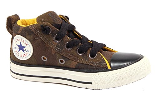 Converse - Zapatillas de Piel para niño Camouflage/Wild Honey, Kaki Size: 29 EU