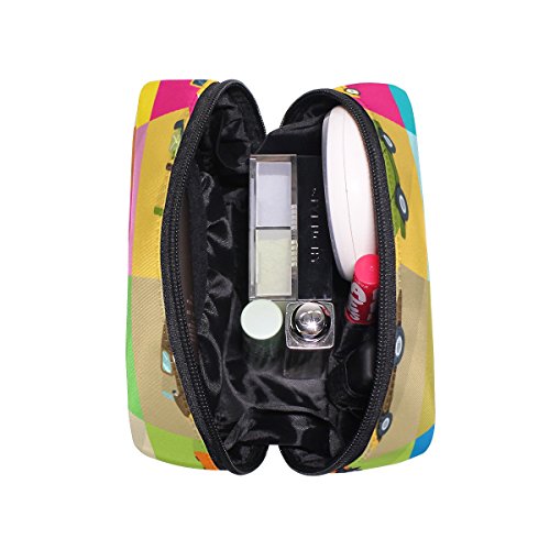 COOSUN 30 Transporte Iconos Cosméticos Bolsa Embrague Maquillaje Bolsa Organizador Viaje Bolsa de Neceser para Mujeres