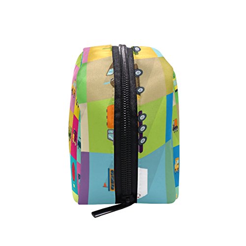 COOSUN 30 Transporte Iconos Cosméticos Bolsa Embrague Maquillaje Bolsa Organizador Viaje Bolsa de Neceser para Mujeres