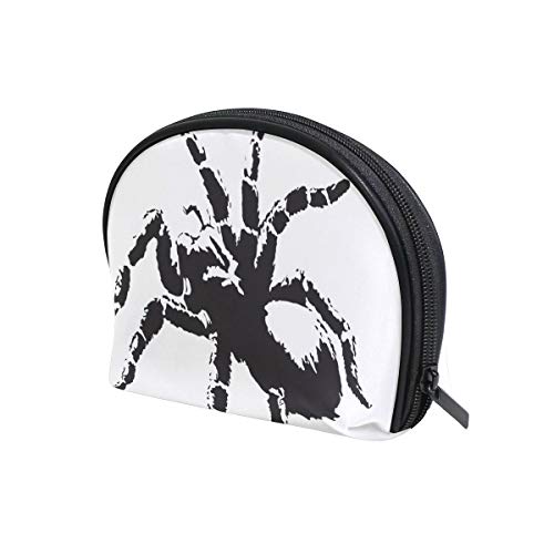 COOSUN Spider Nature Web Creepy Spooky Cosméticos Bolsa de Embrague Bolsa de Maquillaje Organizador de Viaje Bolsa de Neceser para Mujeres