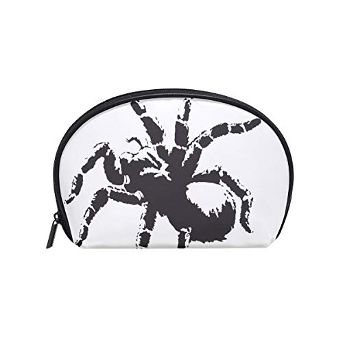COOSUN Spider Nature Web Creepy Spooky Cosméticos Bolsa de Embrague Bolsa de Maquillaje Organizador de Viaje Bolsa de Neceser para Mujeres
