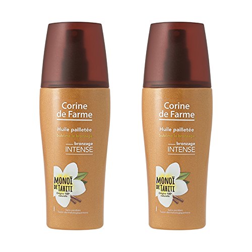 Corine de Farme aceite Escarcha Enrichie en monoï de Tahiti 150 ml - [confezione da 2]