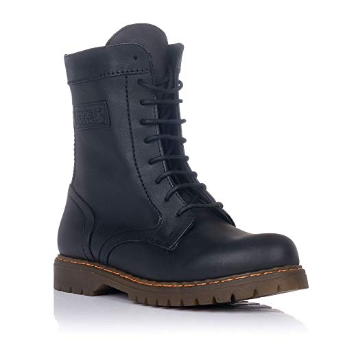 CORONEL TAPIOCCA C119-11 Bota Militar Piel Mujer Negro 40