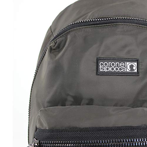 Coronel Tapiocca Mochila City Coronel Tapioca, Hombre Estilo, Caqui, 33x43x15 cm