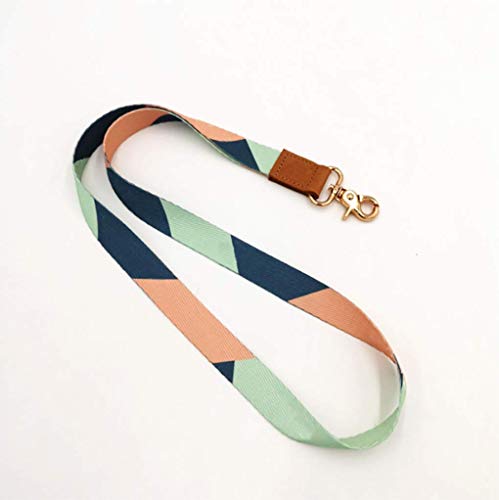 Correa para el cuello, Cinta cuello tarjeta identificativa, Lanyard, para llaves, para móvil, para mascarilla, para enfermera, para teléfono, Colgador acreditación, Estampado de colores
