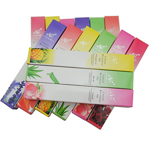 Coscelia Aceite de Uñas 15pcs Reparador para Manos y Pies Cuidado y Tratamiento de Uñas Aceite de Cutículas para Uñas