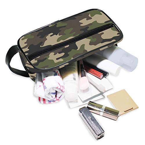 CPYang - Neceser de viaje, diseño de camuflaje militar, portátil, para maquillaje, para hombres y mujeres