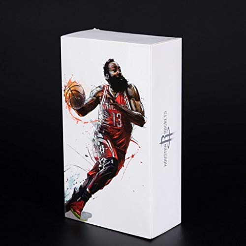 CQ Figura de acción de 22 cm de la Serie NBA 13 James Harden Rockets edición Limitada de colección: Figuras de la NBA Toys