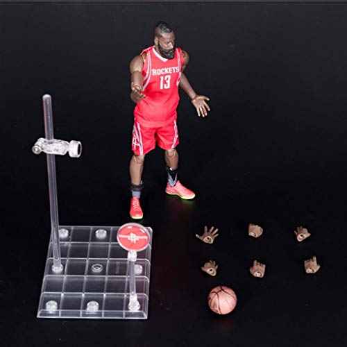 CQ Figura de acción de 22 cm de la Serie NBA 13 James Harden Rockets edición Limitada de colección: Figuras de la NBA Toys