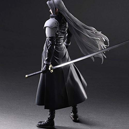 CQ Final Fantasy VII: Advent Children - Sephiroth Atcion Figura Figura Colección de PA Kai - Alas y reemplazables Manos 11" Toys