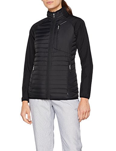 Craghoppers - Chaqueta híbrida Resistente al Agua Modelo Voyager para Mujer (44 EU/Negro)